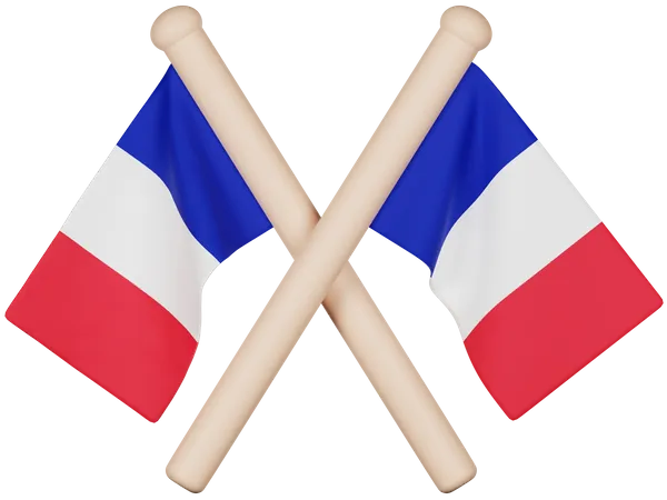 France Flag  3D Icon