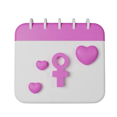 Frauentag  3D Icon