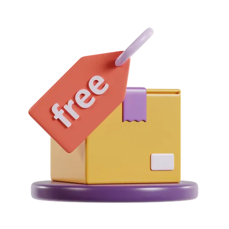 Free Delivery  3D Icon