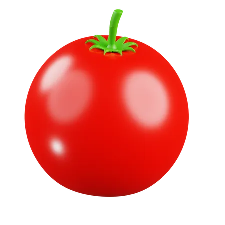 Fresh Tomato  3D Icon