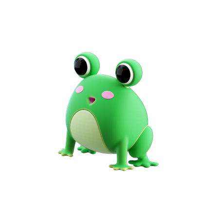 Frog  3D Icon