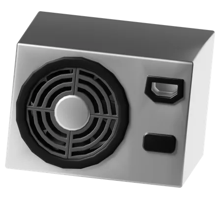 Fuente de alimentación  3D Icon