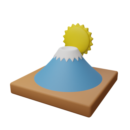 Fuji  3D Icon