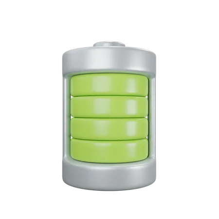 Full Battery  3D Icon