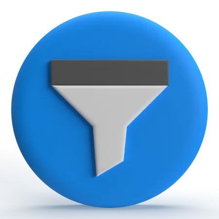 Funil  3D Icon