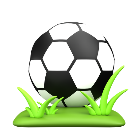 Fußball  3D Icon