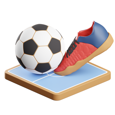 Futsal  3D Icon