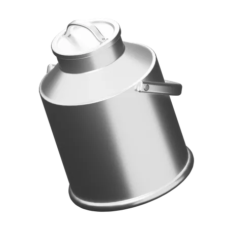 Gallone Milch  3D Illustration