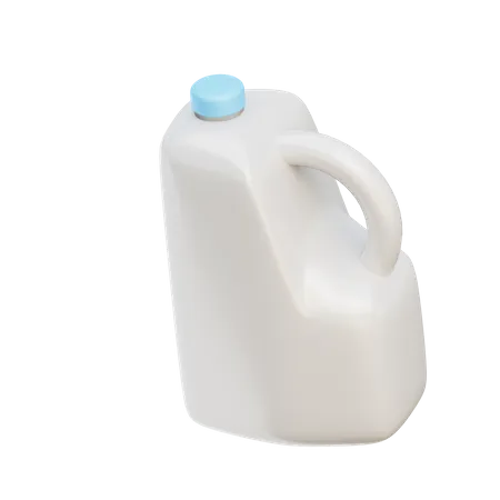 Gallone Milch  3D Illustration