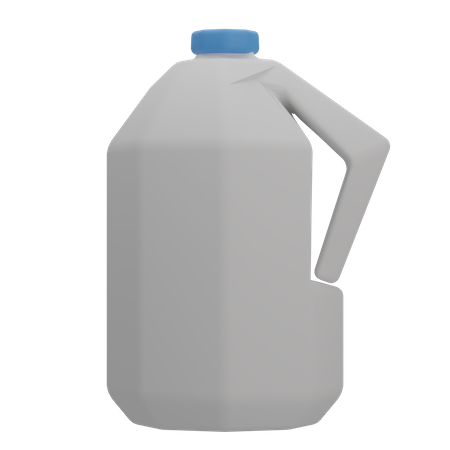 Gallone Milch  3D Illustration