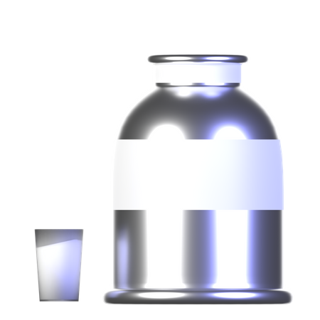 Gallone Milch  3D Icon