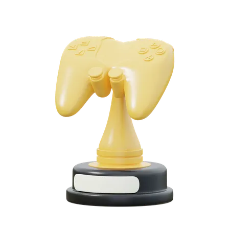 Game Trophy  3D Icon