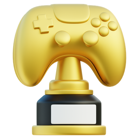 Game Trophy  3D Icon