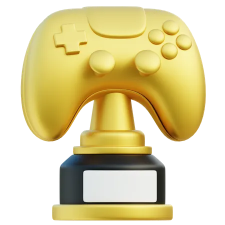 Game Trophy  3D Icon