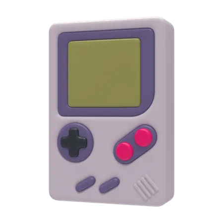 Gameboy  3D Illustration