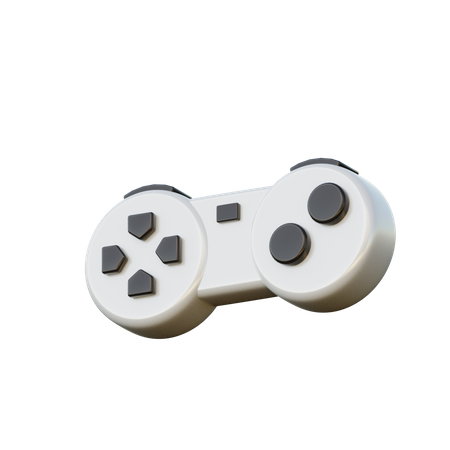 Gamepad  3D Illustration