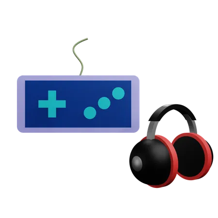 Gamer  3D Icon