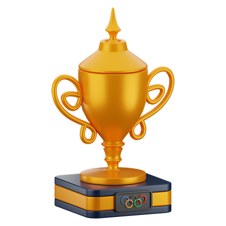 Ganador copa de oro  3D Icon