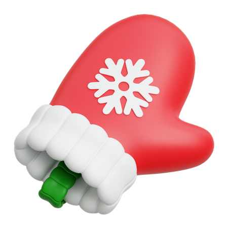 Gant de Noël  3D Icon