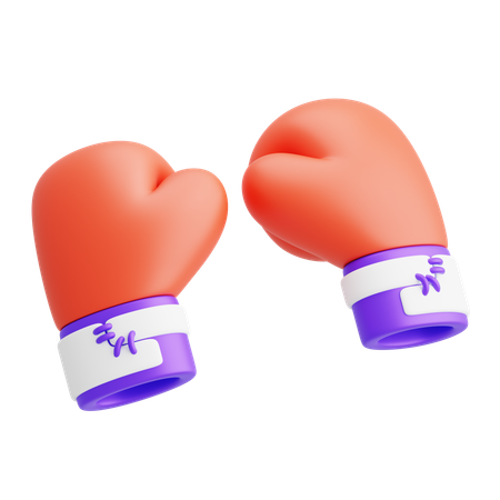 Gants de boxe  3D Icon