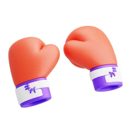 Gants de boxe  3D Icon