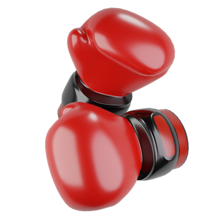 Gants de boxe  3D Illustration