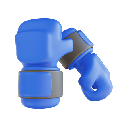 Gants de boxe  3D Illustration