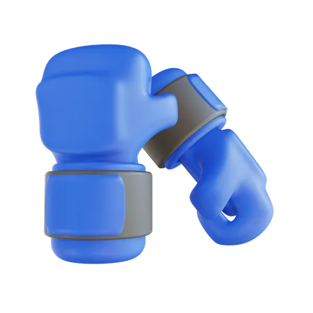 Gants de boxe  3D Illustration