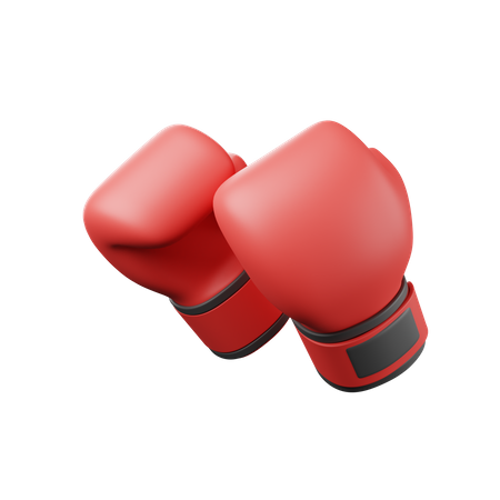 Gants de boxe  3D Illustration