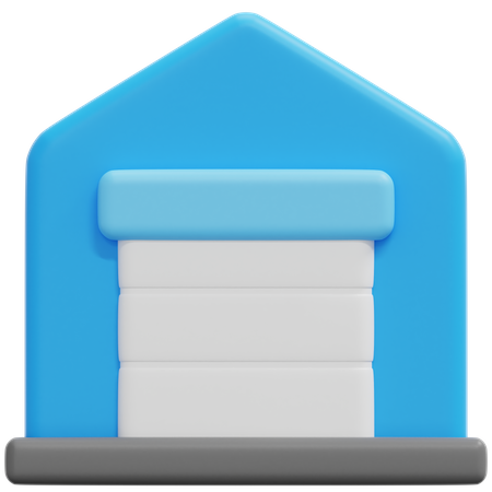 Garage  3D Icon