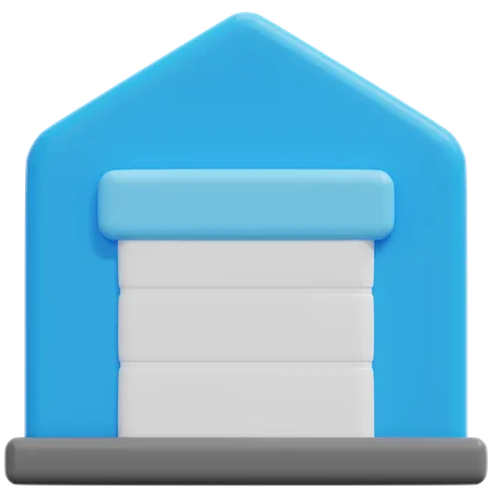 Garage  3D Icon