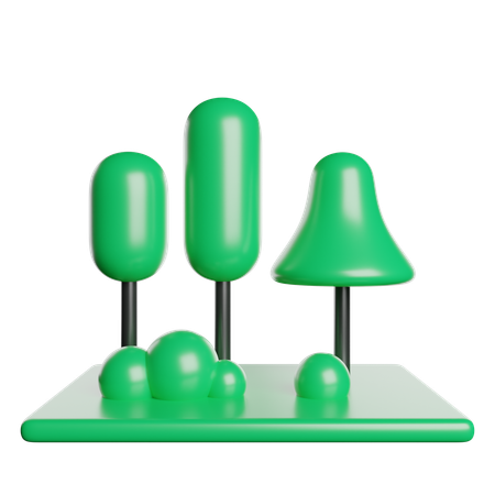 Garden  3D Icon