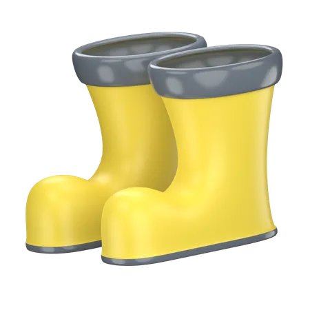 Garden Boot  3D Icon