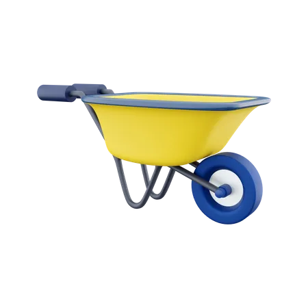 Garden Cart  3D Icon