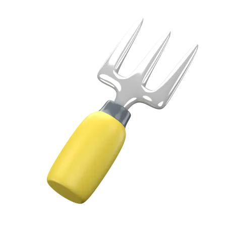 Garden Fork  3D Icon