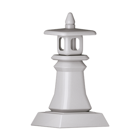 Garden Lantern  3D Icon