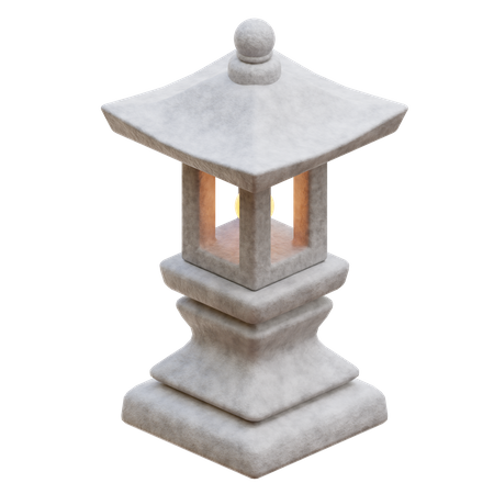 Garden Lantern  3D Icon