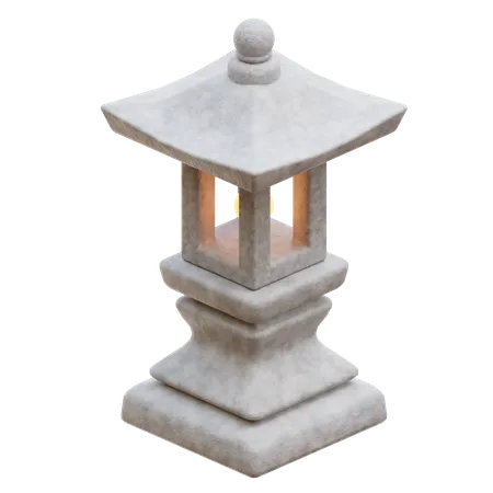 Garden Lantern  3D Icon