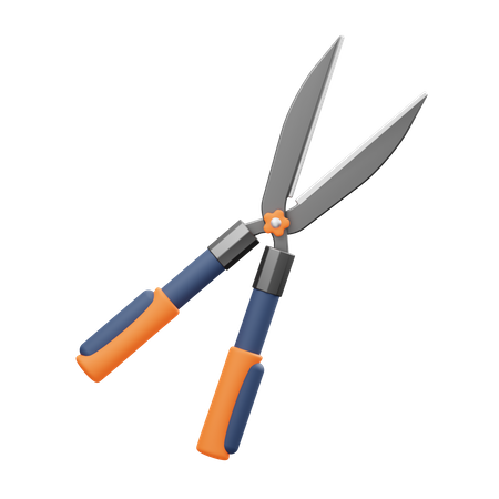 Garden Shears  3D Illustration