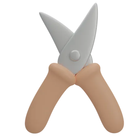 Garden Shears  3D Illustration