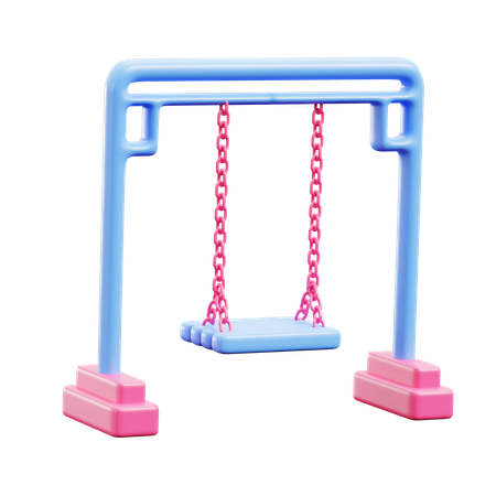 Garden Swing  3D Icon