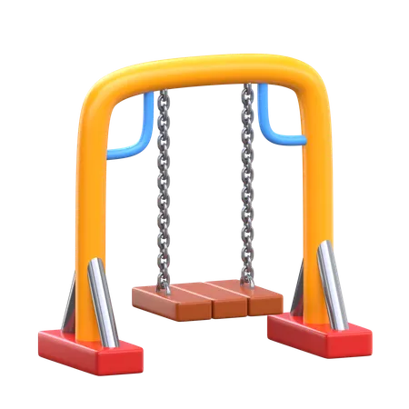 Garden Swing  3D Icon