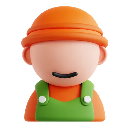 Gardener  3D Icon