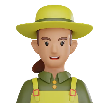 Gardener  3D Icon