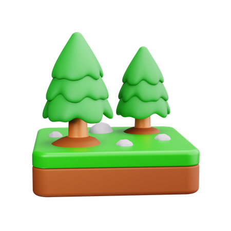 Garten  3D Icon