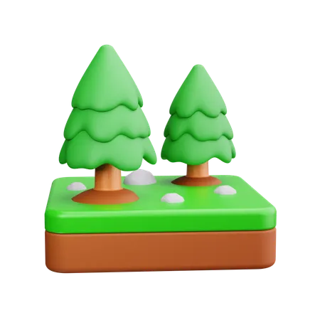 Garten  3D Icon