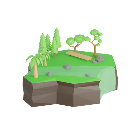 Garten  3D Icon