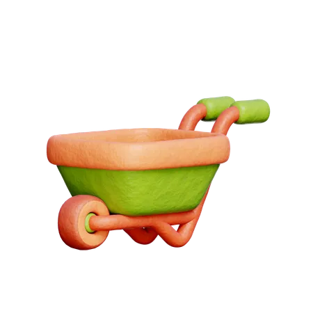 Garten Schubkarre  3D Icon