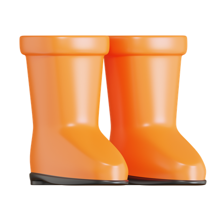 Gartenstiefel  3D Icon