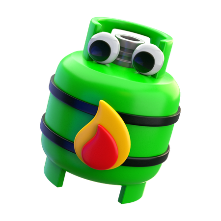 Gas Tank  3D Icon